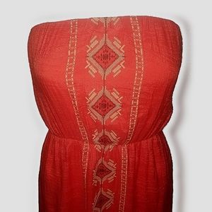 Coral Pink Dress Small